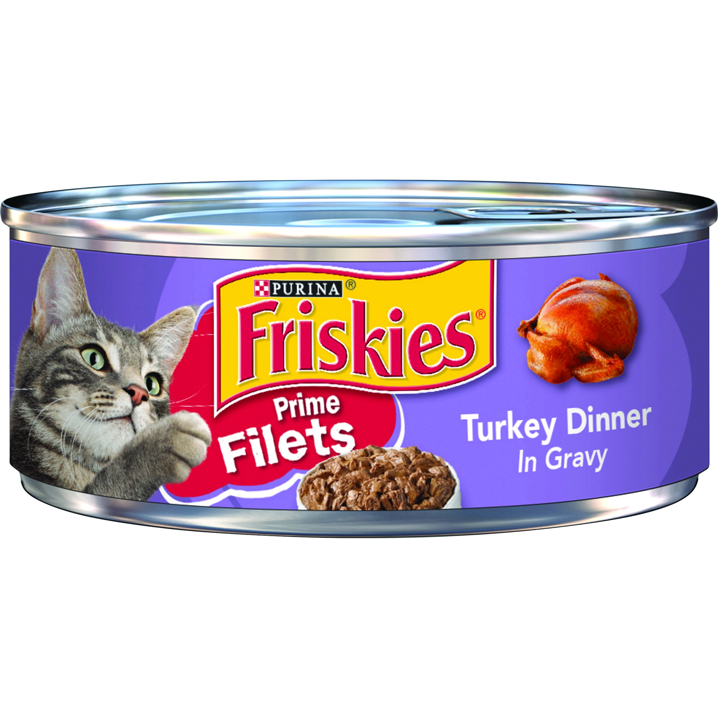 Friskies Prime Filets Turkey Dinner in Gravy Purina Arabia